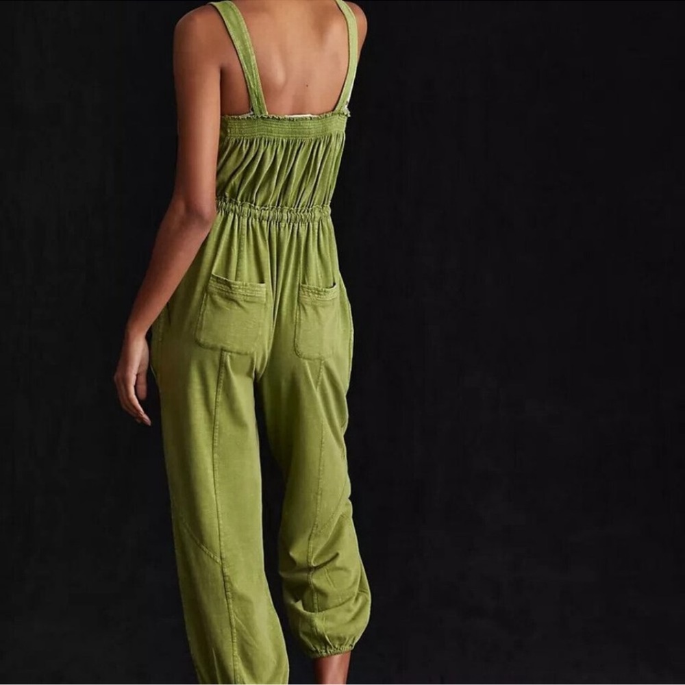 Daily Practive Olive Women's Jumpsuit - Picture 3 of 8